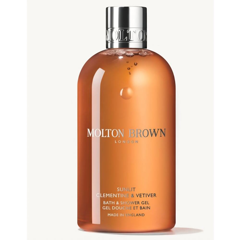 Molton Brown Sunlit Clementine & Vetiver Bath & Shower Gel - 10 fl oz / 300ml